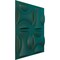 Ekena Millwork 19 5/8in. W x 19 5/8in. H York EnduraWall Decorative 3D Wall Panel Covers 2.67 Sq. Ft. WP20X20YOGLN - alternate 5